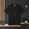 Minimalist 'Apparel Alexander' Text T-Shirt | White Crew Tee