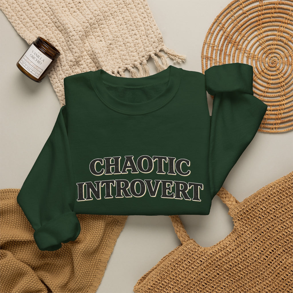 Soft Chaos - Chaotic Introvert Sweatshirt — Crewneck