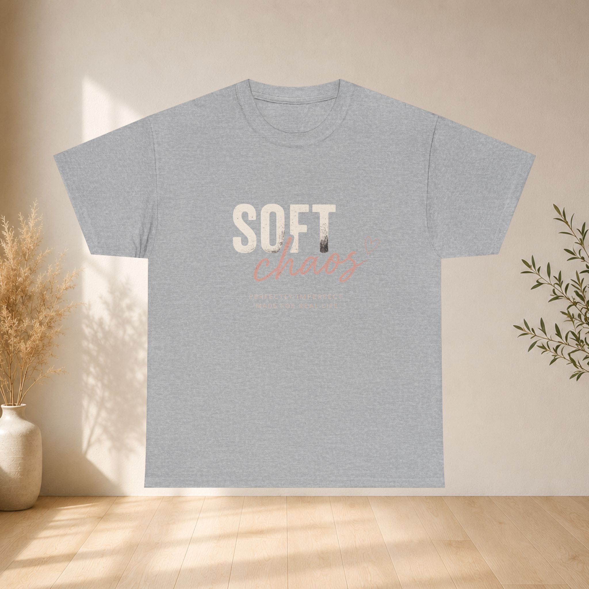 Soft Chaos Tee — Minimalist Casual Shirt