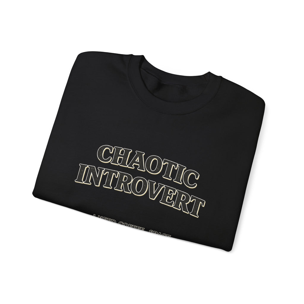 Soft Chaos - Chaotic Introvert Sweatshirt — Crewneck