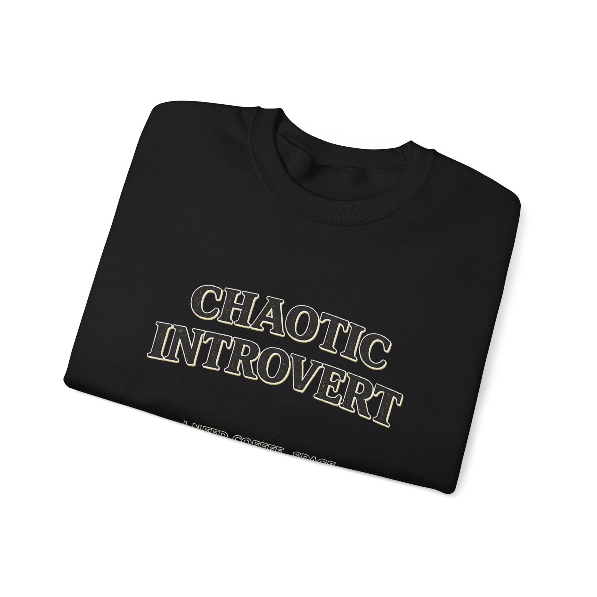 Soft Chaos - Chaotic Introvert Sweatshirt — Crewneck