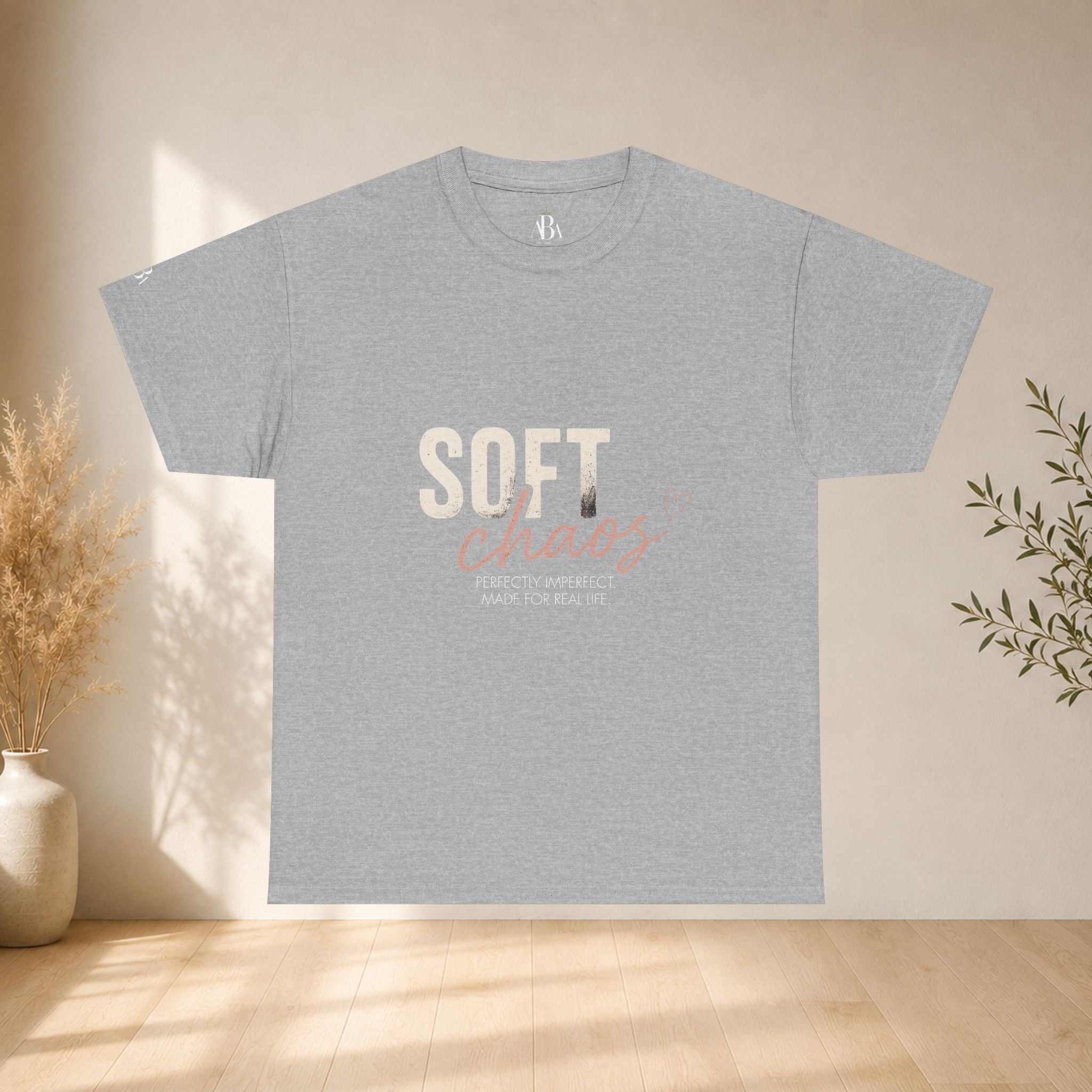 Soft Chaos Tee — Minimalist Casual Shirt