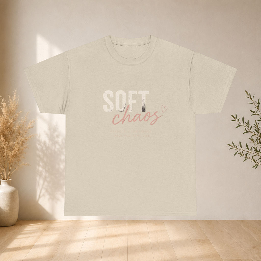 Soft Chaos Tee — Minimalist Casual Shirt