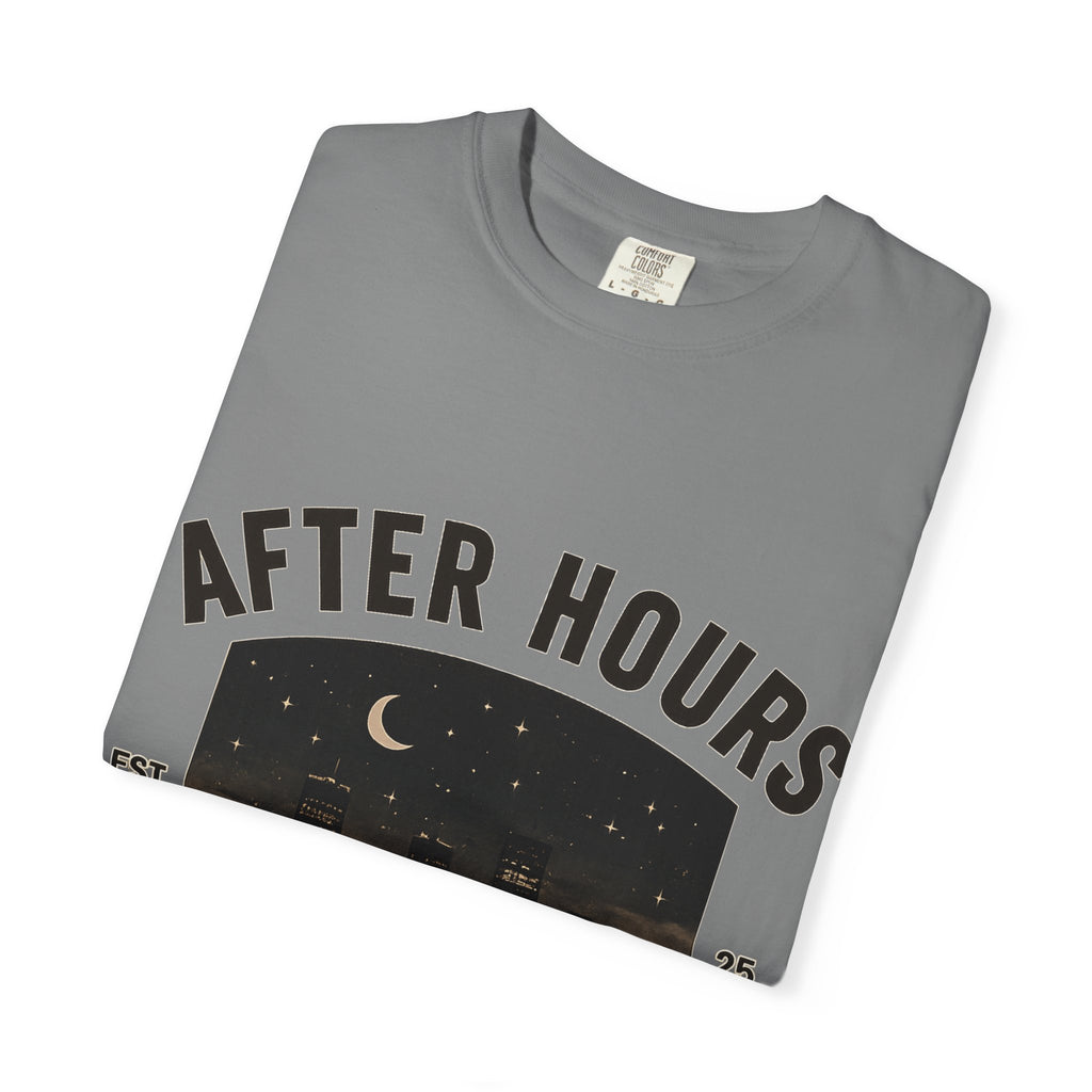 After Hours Night City Graphic T-Shirt | Moonlit Skyline Tee