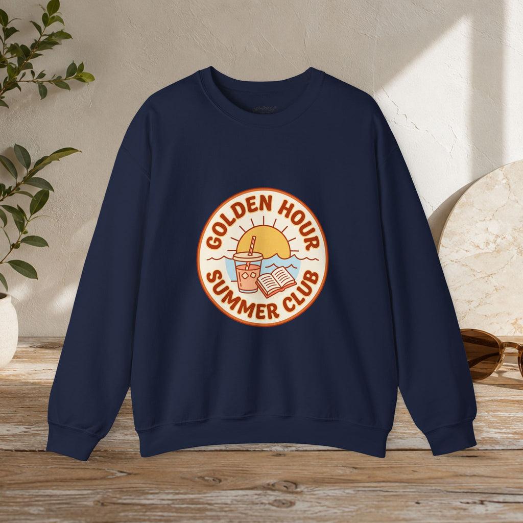 Golden Hour Summer Club Sweatshirt | summer aesthetic, coastal vibes