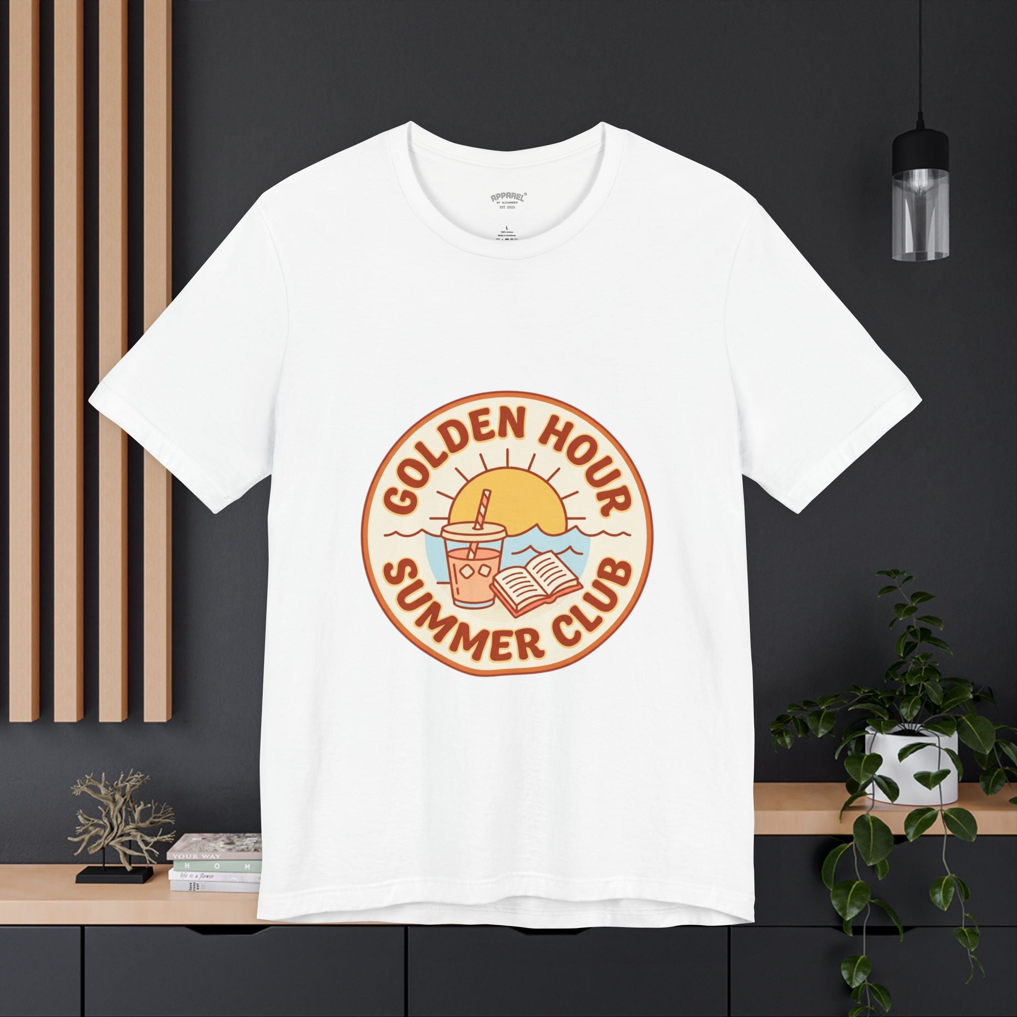 Golden Hour Summer Club T-Shirt | summer aesthetic, coastal vibes