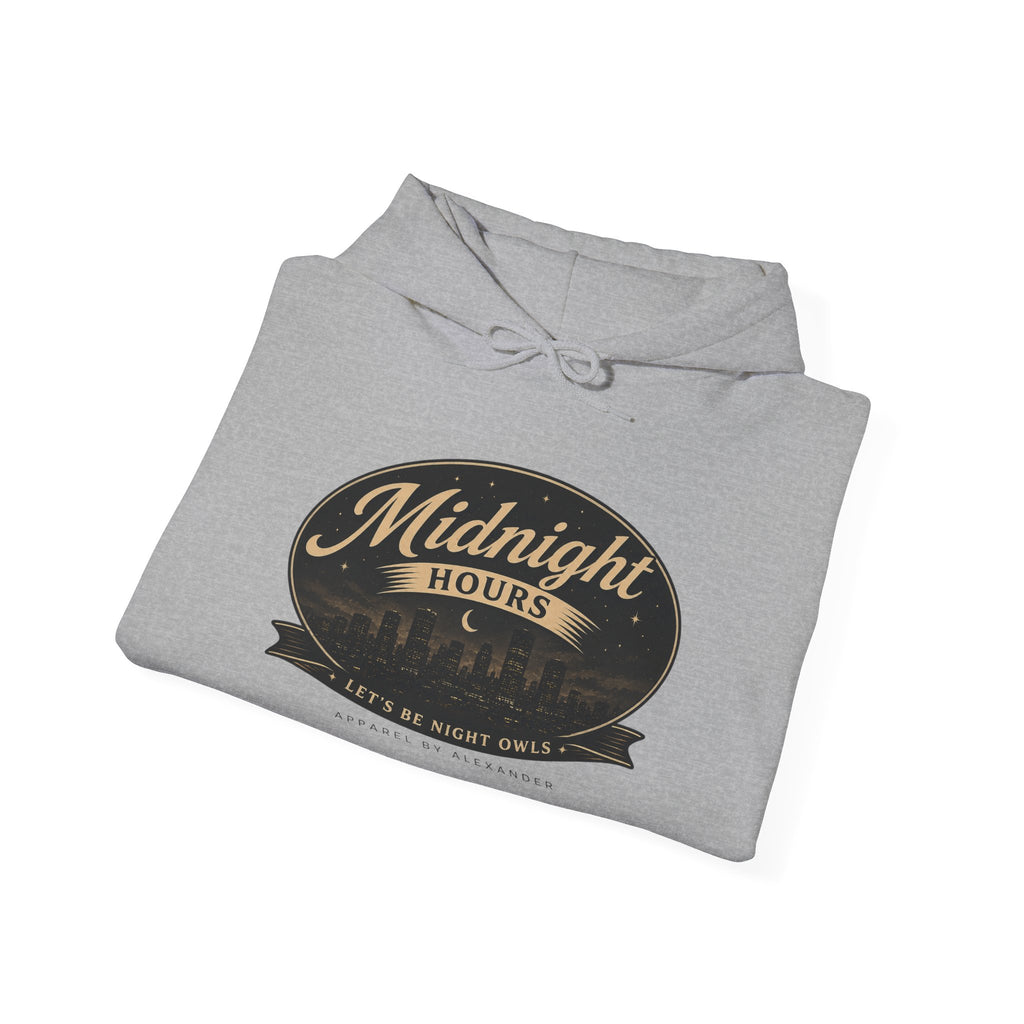 After Hours - Midnight Hours Hoodie - Retro Night Skyline