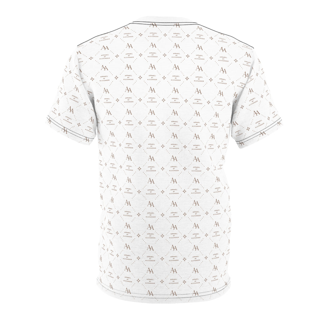 ApparelByAlexander Luxury Monogram Tee | Cut & Sew All-Over Print