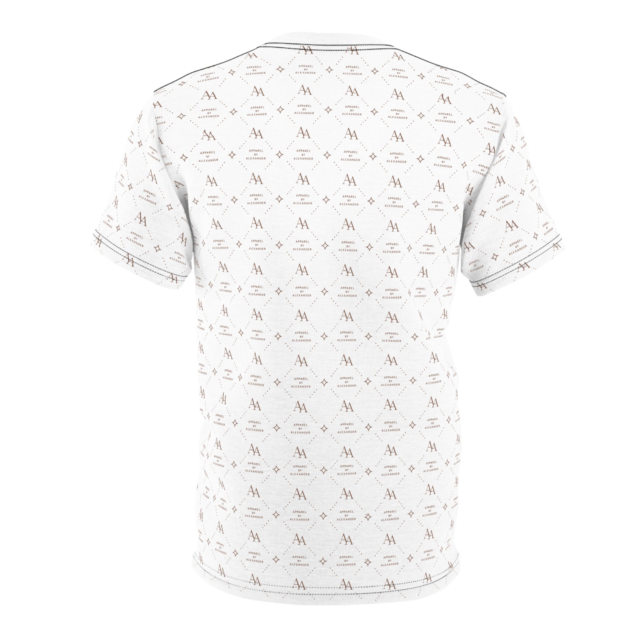 ApparelByAlexander Luxury Monogram Tee | Cut & Sew All-Over Print