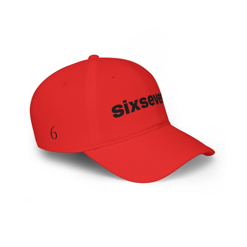 Sixseven Embroidered Cotton Twill Snapback Cap | Viral Meme Internet Culture Hat