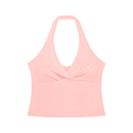 ABA Women’s Signature Halter Wrap Top - Blush