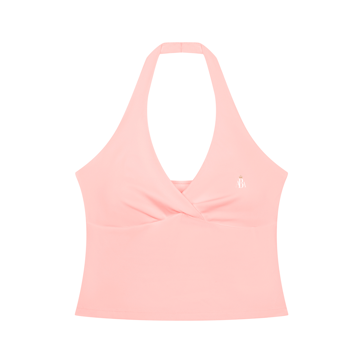 ABA Women’s Signature Halter Wrap Top - Blush