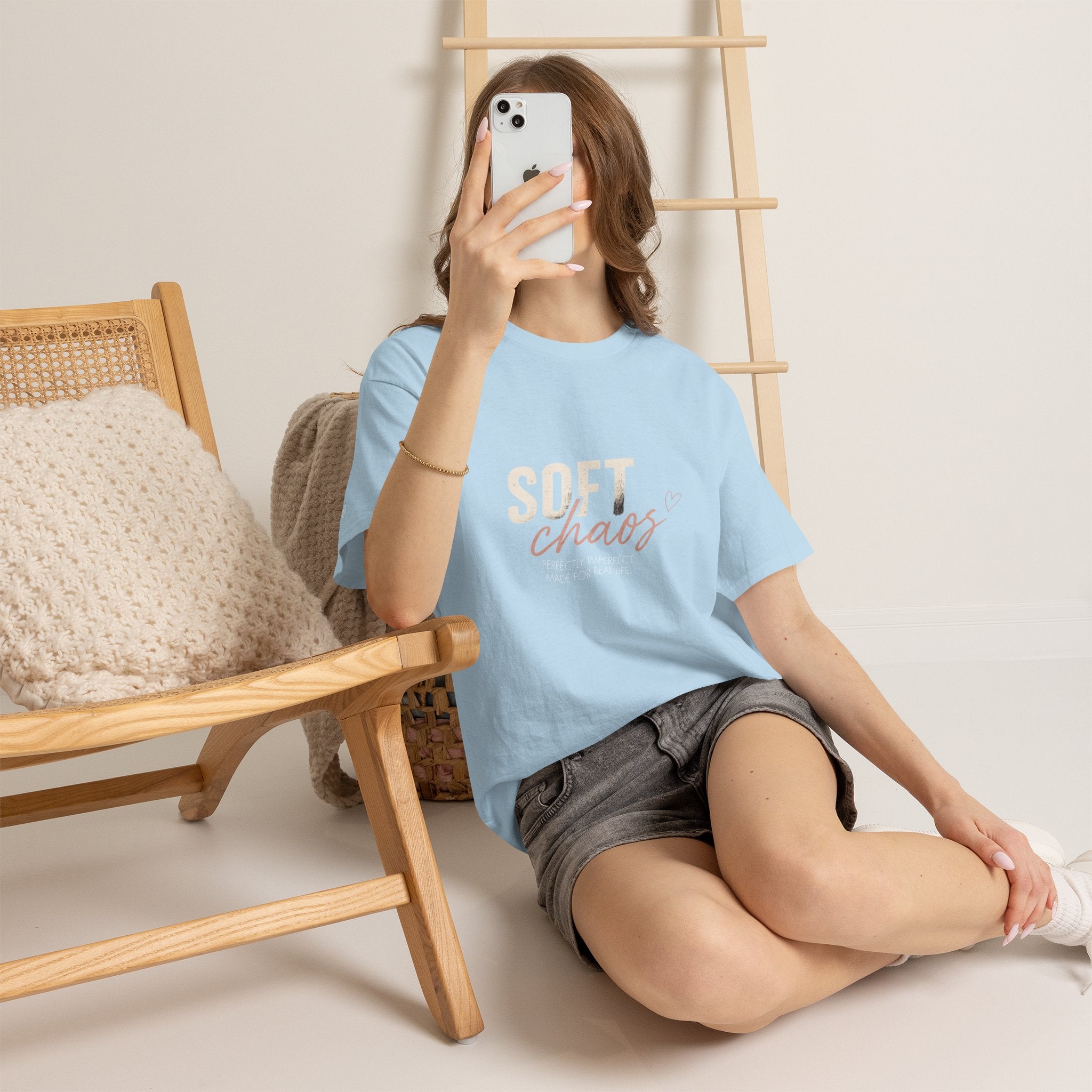 Soft Chaos Tee — Minimalist Casual Shirt