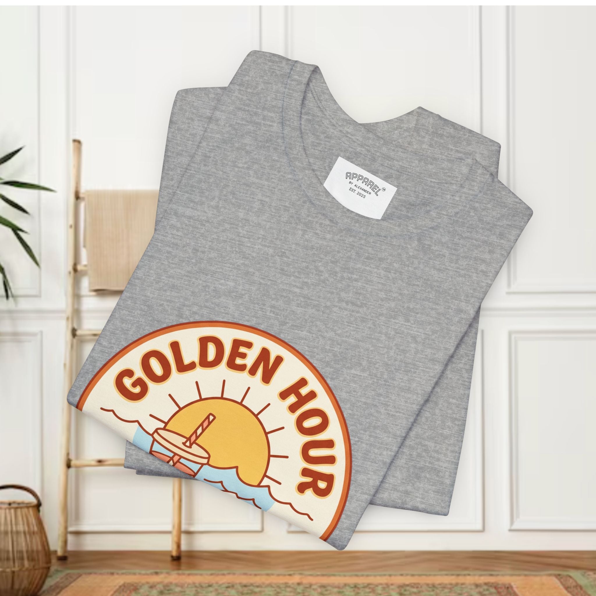 Golden Hour Summer Club T-Shirt | summer aesthetic, coastal vibes