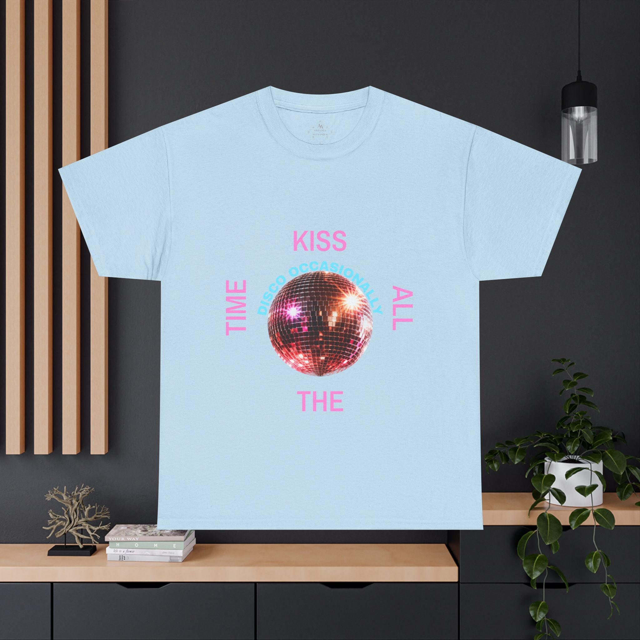 Harry Styles Inspired - Kiss All The Time disco occasionally ball T-Shirt | Harry Styles lyric tee
