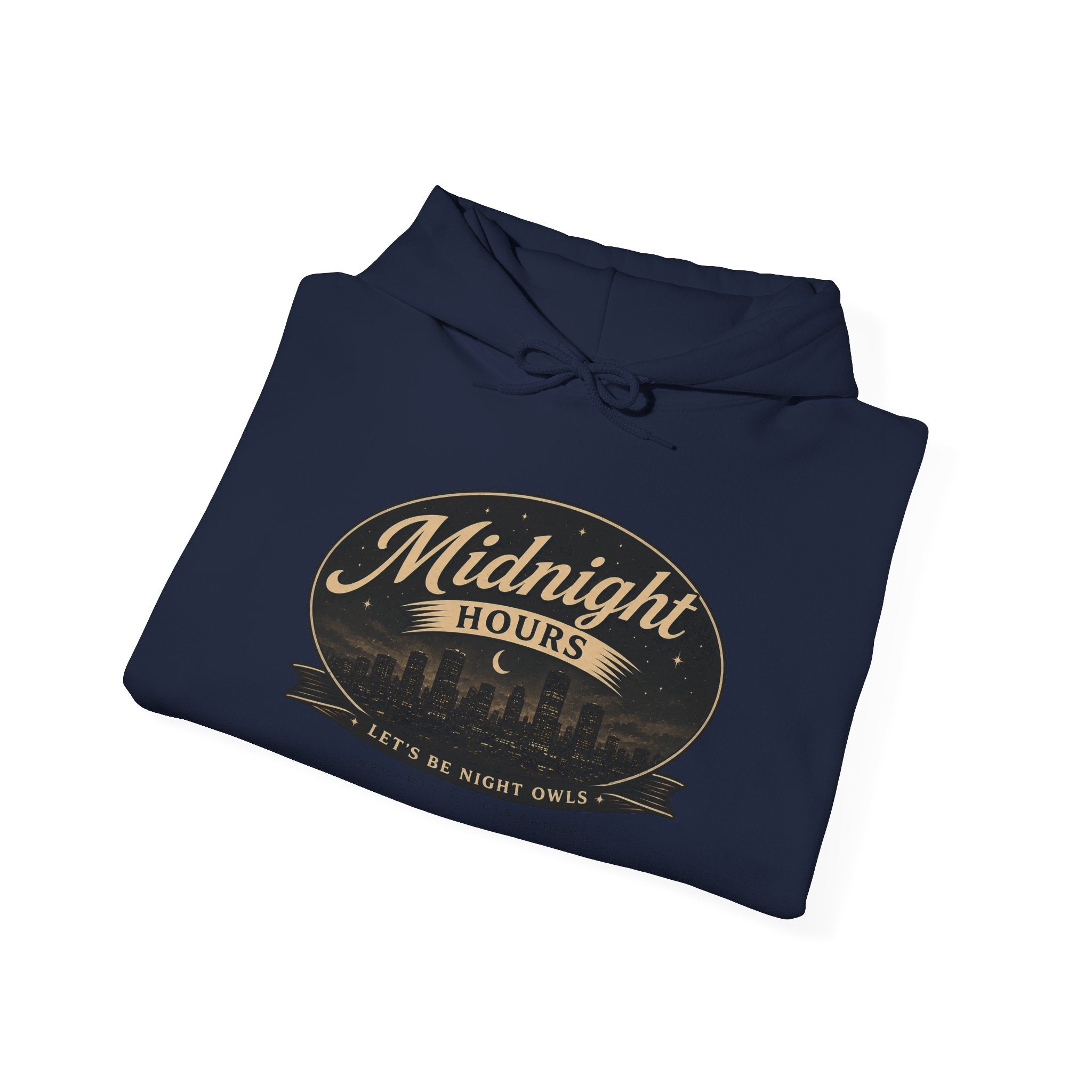 After Hours - Midnight Hours Hoodie - Retro Night Skyline