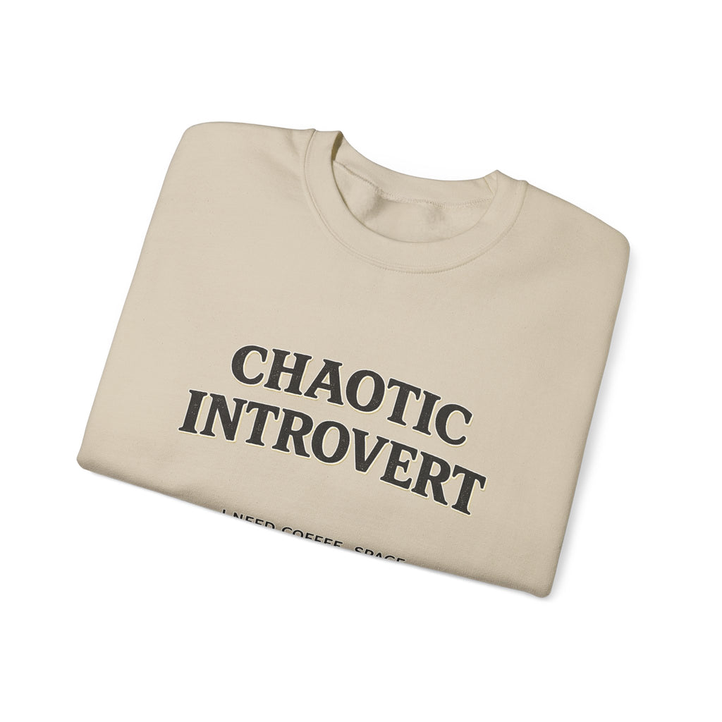Soft Chaos - Chaotic Introvert Sweatshirt — Crewneck