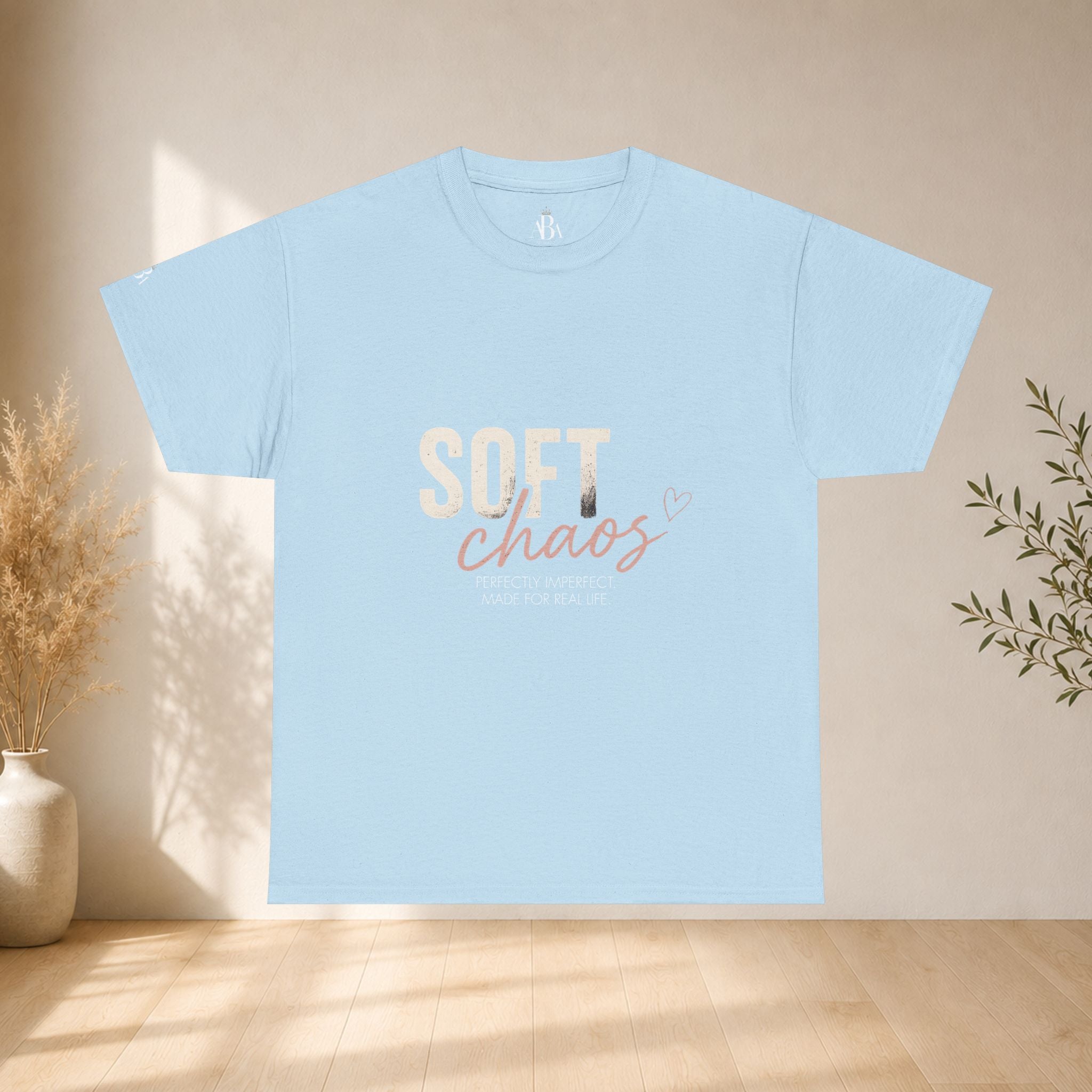Soft Chaos Tee — Minimalist Casual Shirt