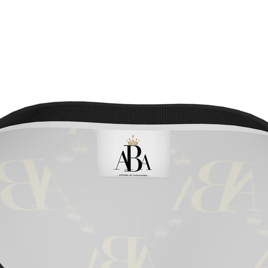 ABA Monogram Pattern: (Black) -  Oversized T-Shirt