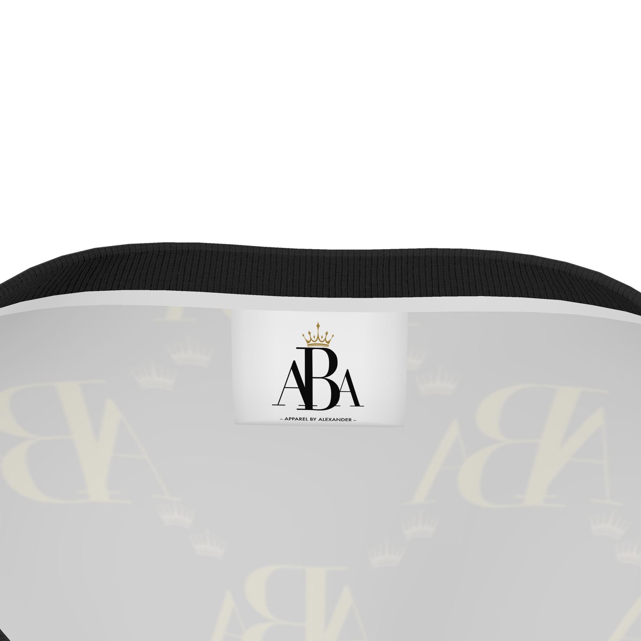 ABA Monogram Pattern: (Black) -  Oversized T-Shirt
