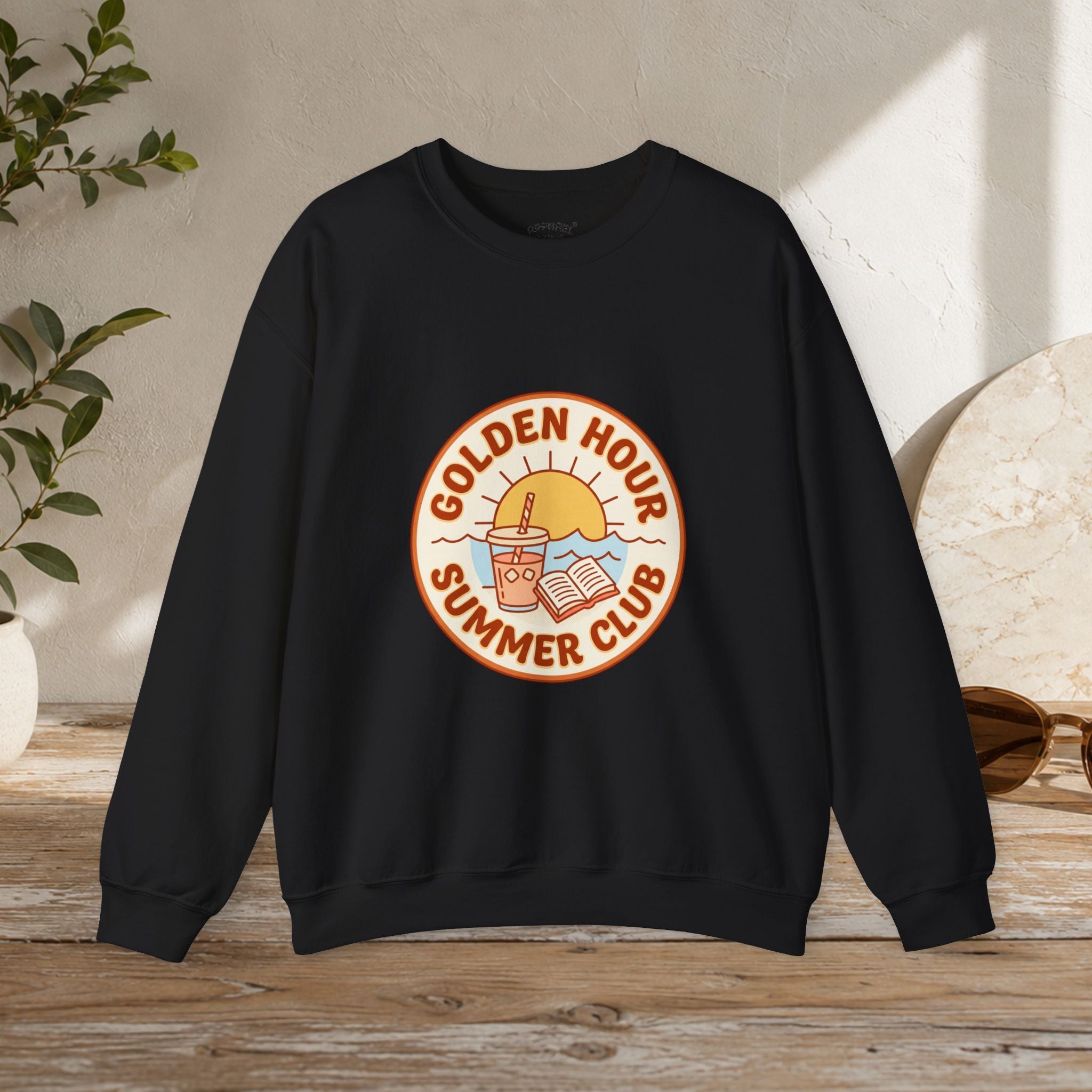Golden Hour Summer Club Sweatshirt | summer aesthetic, coastal vibes
