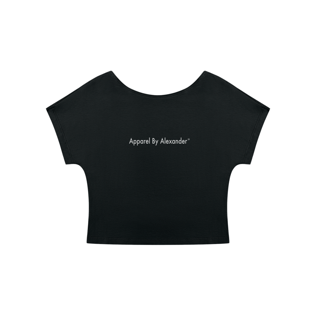 ABA Official -  Women's Open Back Black T-Shirt