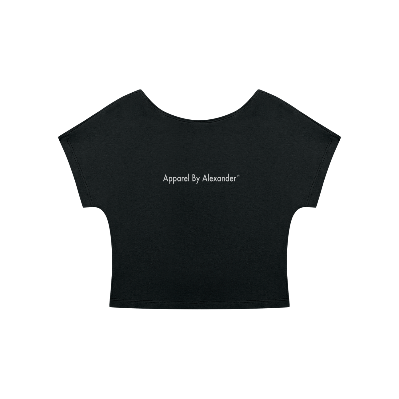 ABA Official -  Women's Open Back Black T-Shirt