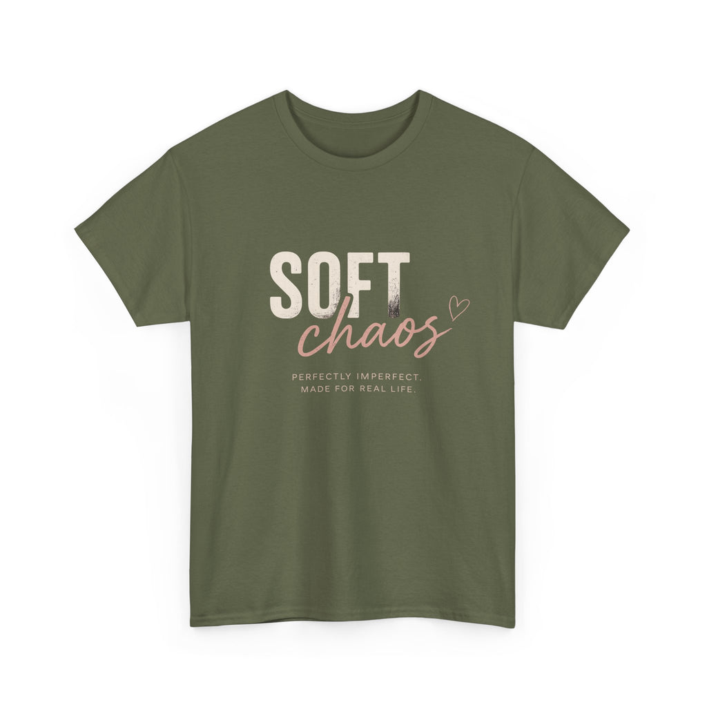 Soft Chaos Tee — Minimalist Casual Shirt