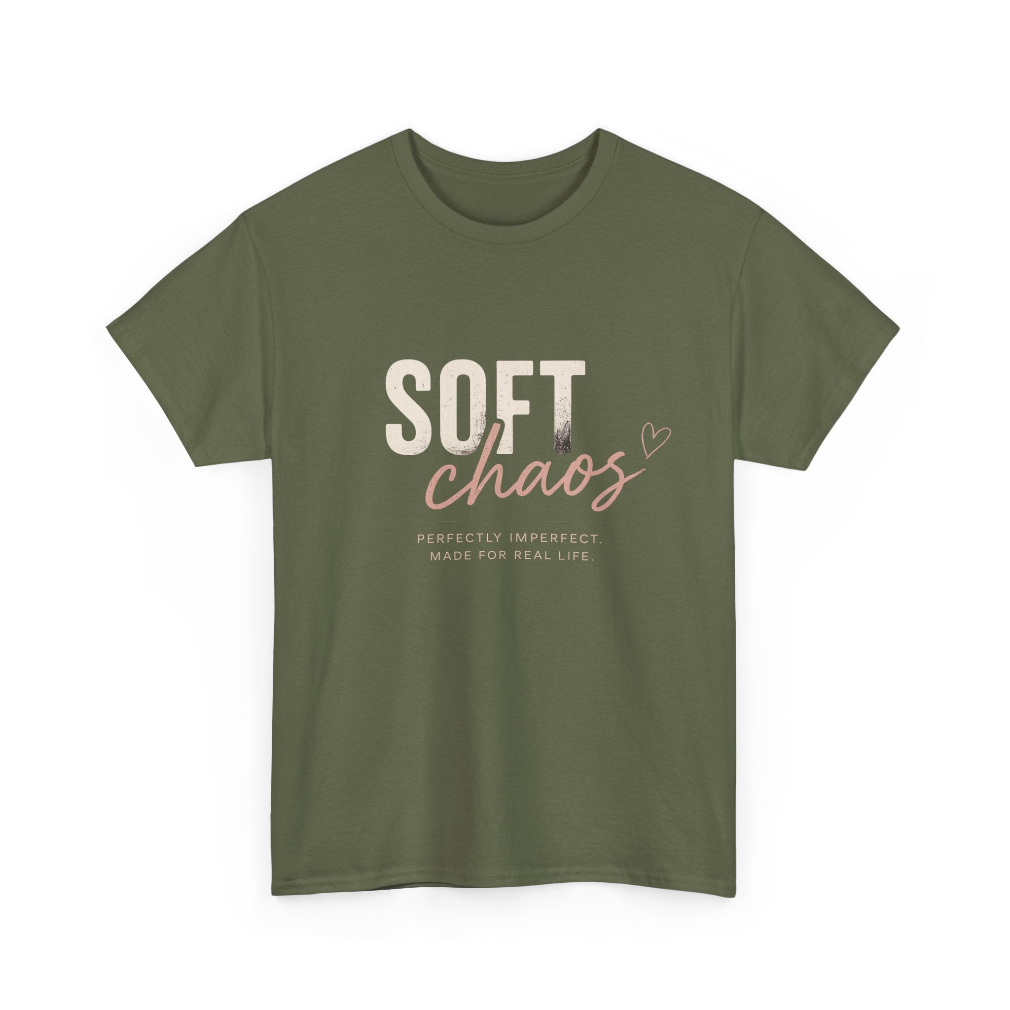 Soft Chaos Tee — Minimalist Casual Shirt