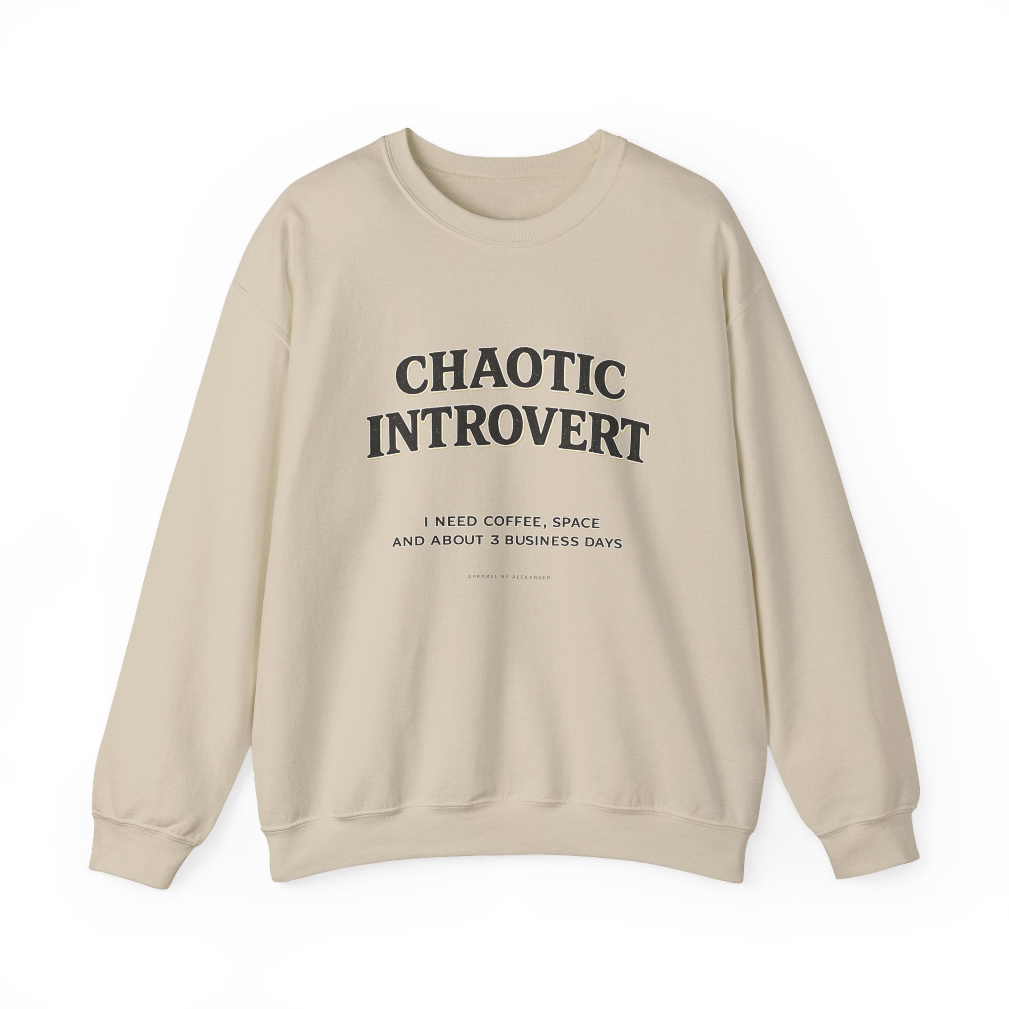 Soft Chaos - Chaotic Introvert Sweatshirt — Crewneck