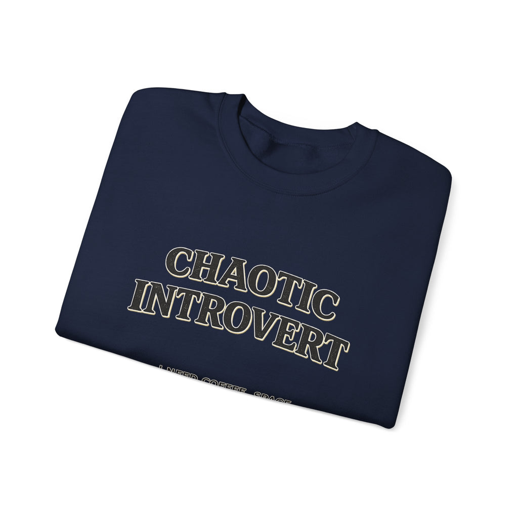 Soft Chaos - Chaotic Introvert Sweatshirt — Crewneck