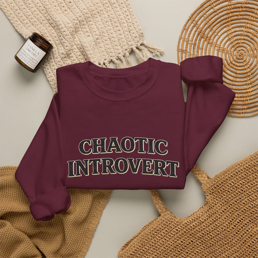 Soft Chaos - Chaotic Introvert Sweatshirt — Crewneck