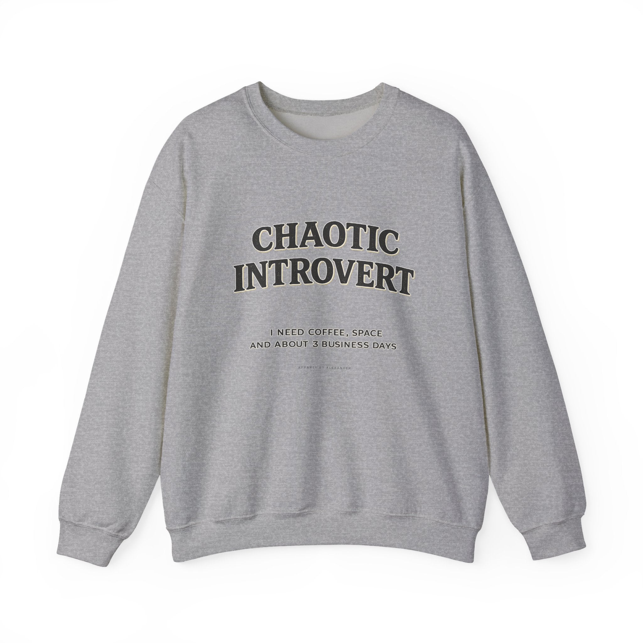 Soft Chaos - Chaotic Introvert Sweatshirt — Crewneck
