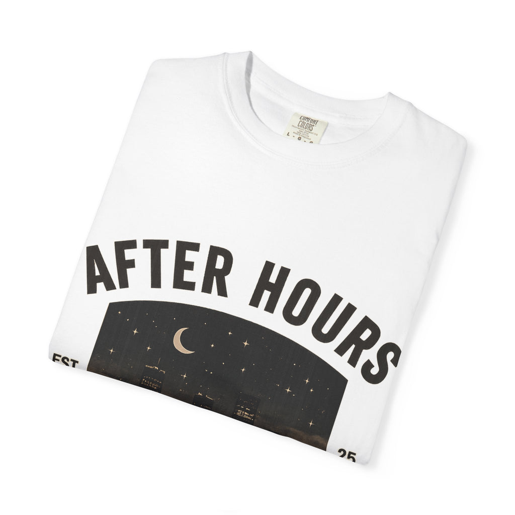 After Hours Night City Graphic T-Shirt | Moonlit Skyline Tee