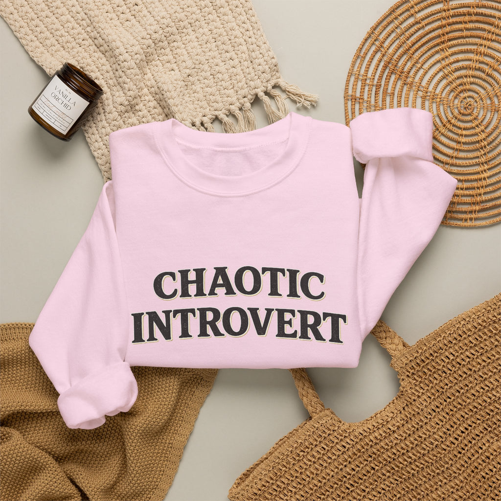 Soft Chaos - Chaotic Introvert Sweatshirt — Crewneck