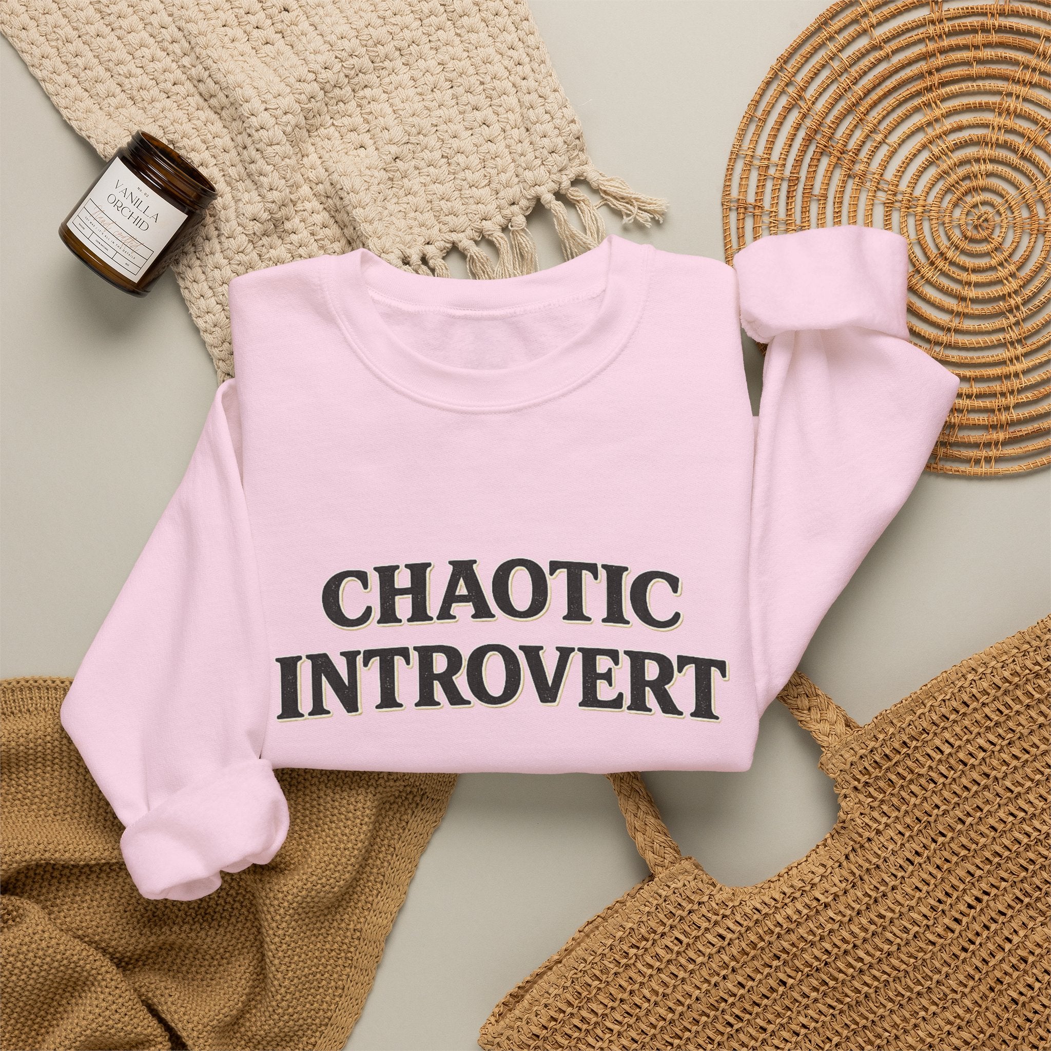 Soft Chaos - Chaotic Introvert Sweatshirt — Crewneck