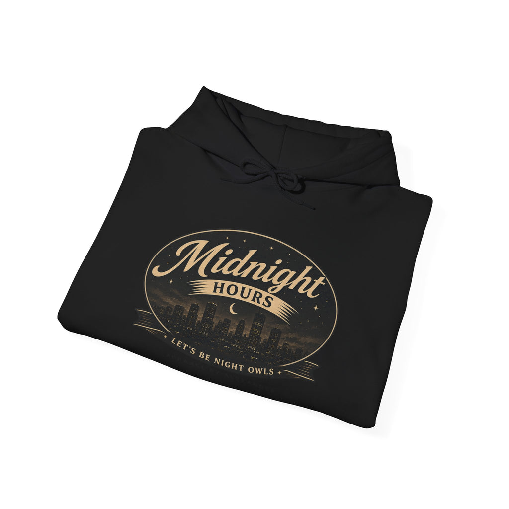 After Hours - Midnight Hours Hoodie - Retro Night Skyline