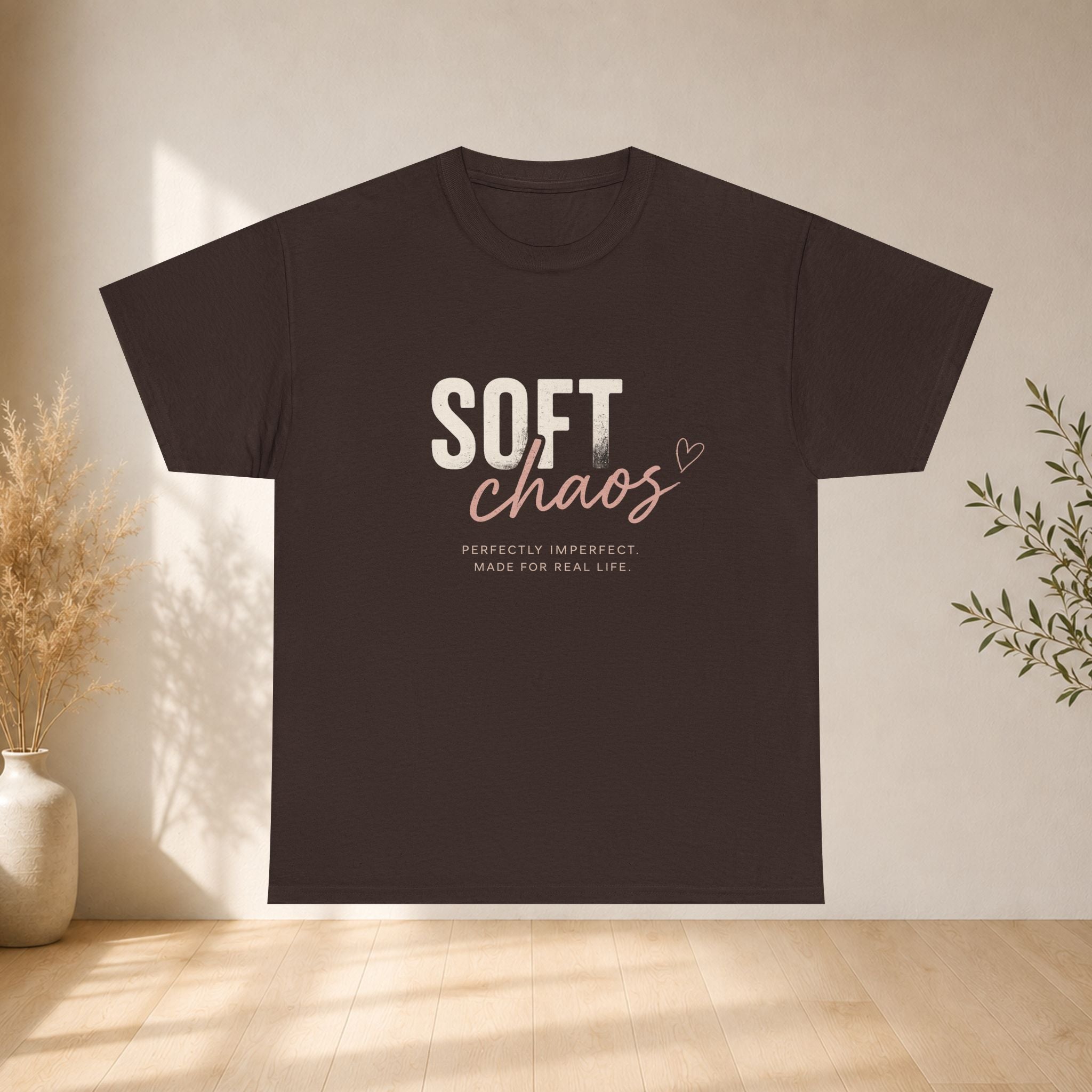 Soft Chaos Tee — Minimalist Casual Shirt