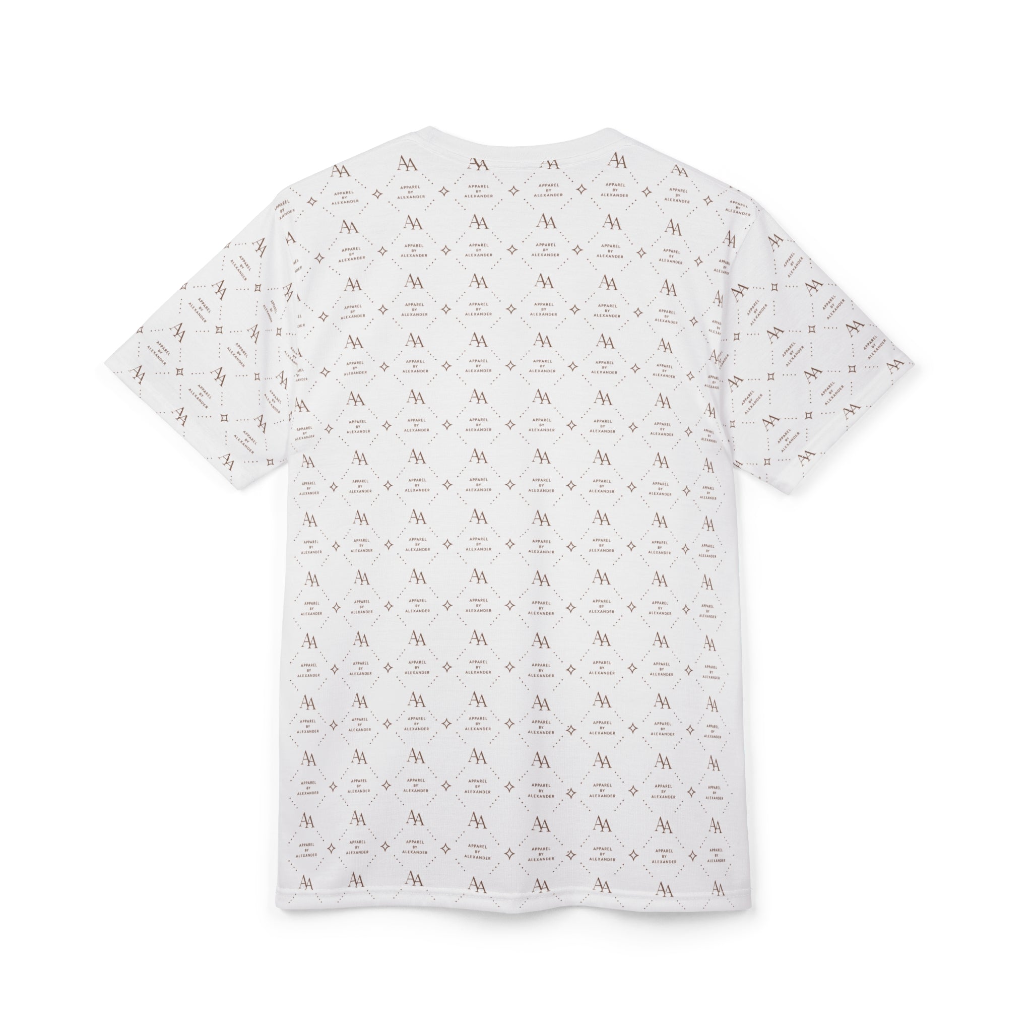 ApparelByAlexander Luxury Monogram Tee | Cut & Sew All-Over Print