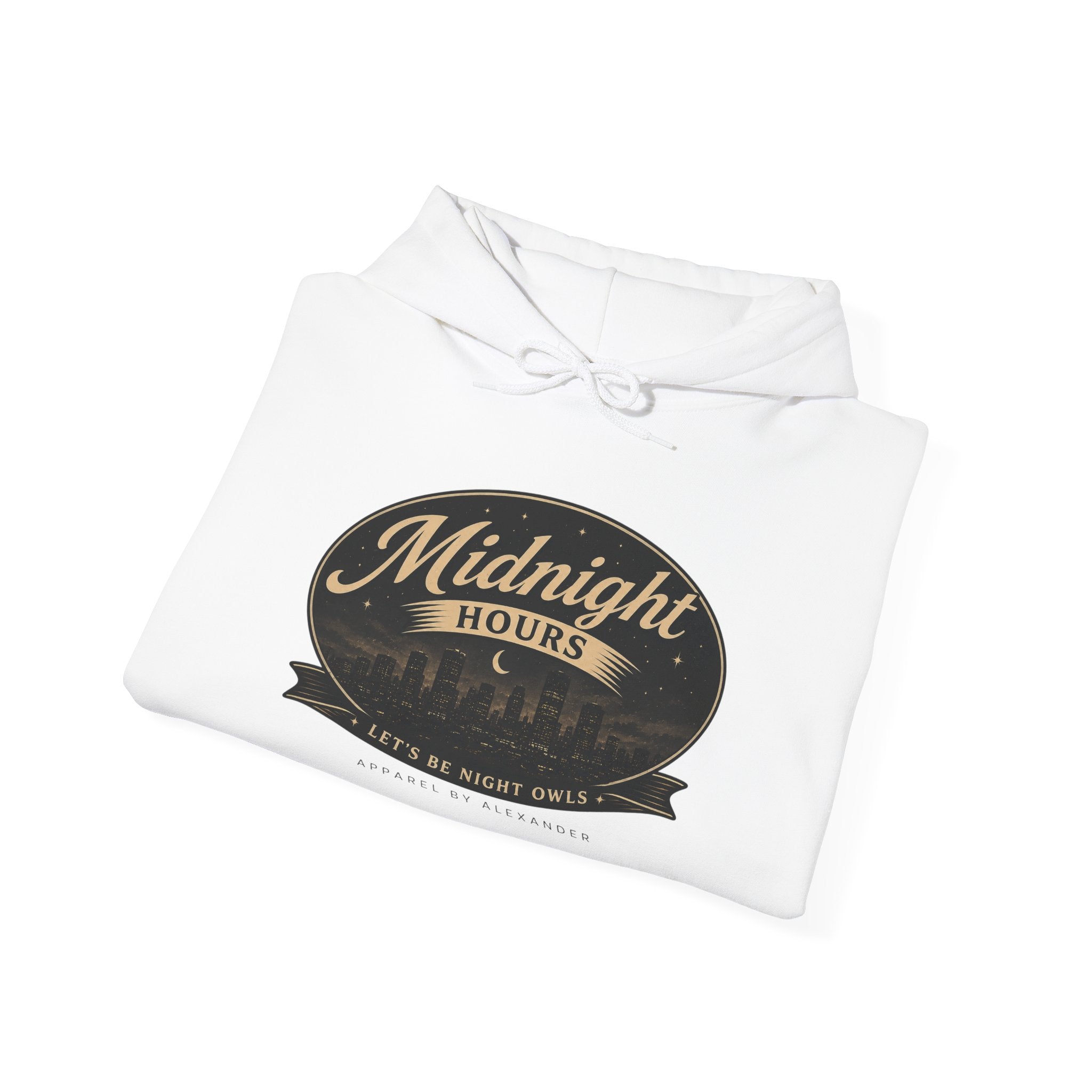 After Hours - Midnight Hours Hoodie - Retro Night Skyline