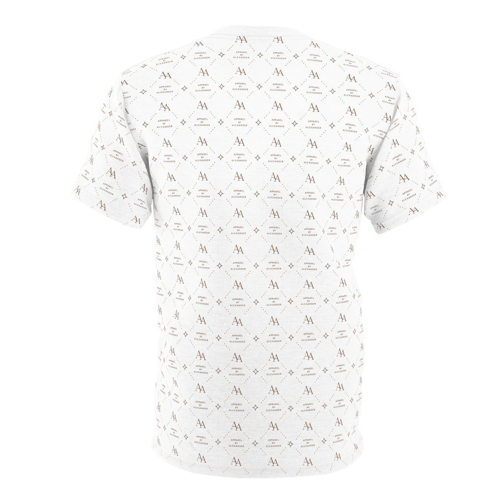 ApparelByAlexander Luxury Monogram Tee | Cut & Sew All-Over Print