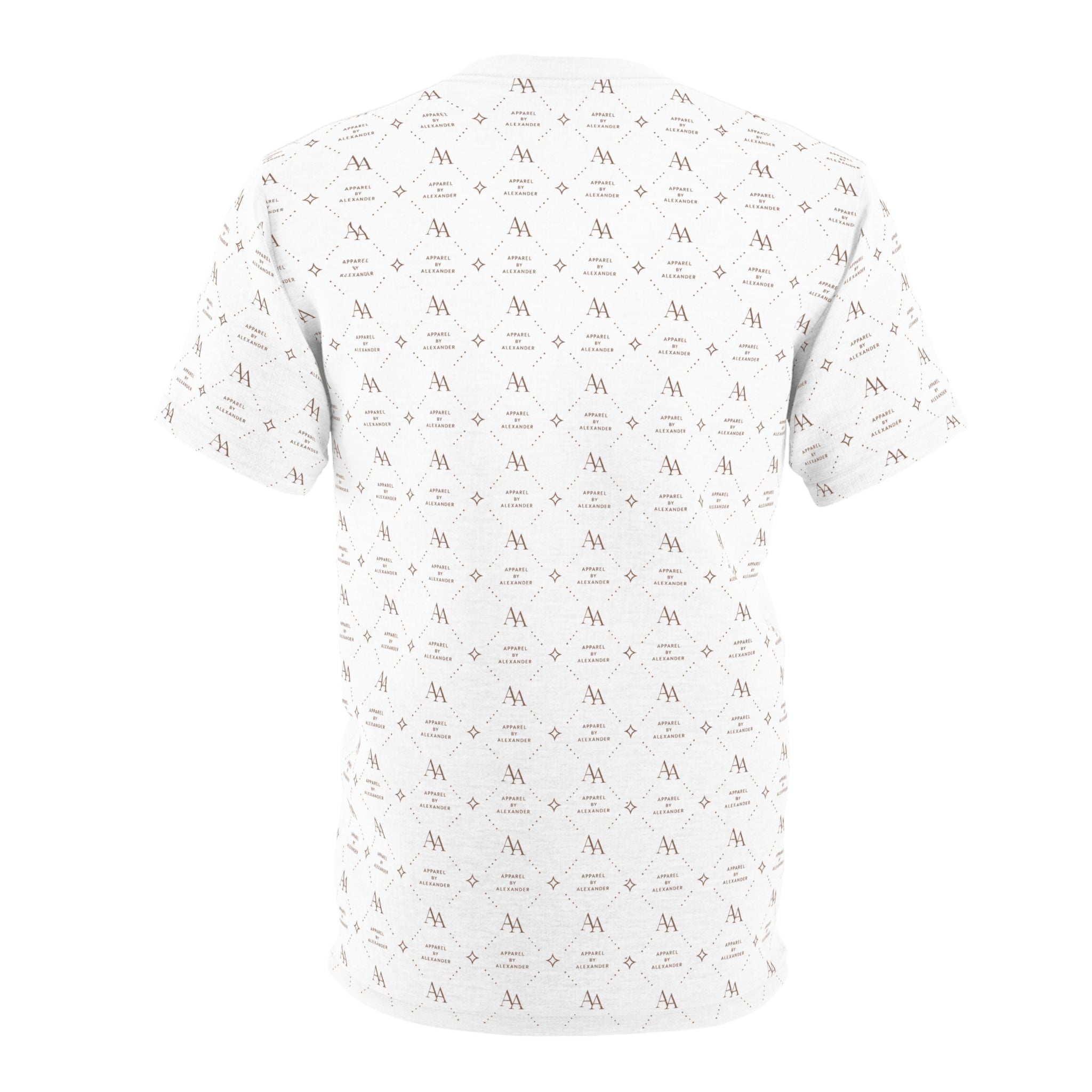 ApparelByAlexander Luxury Monogram Tee | Cut & Sew All-Over Print
