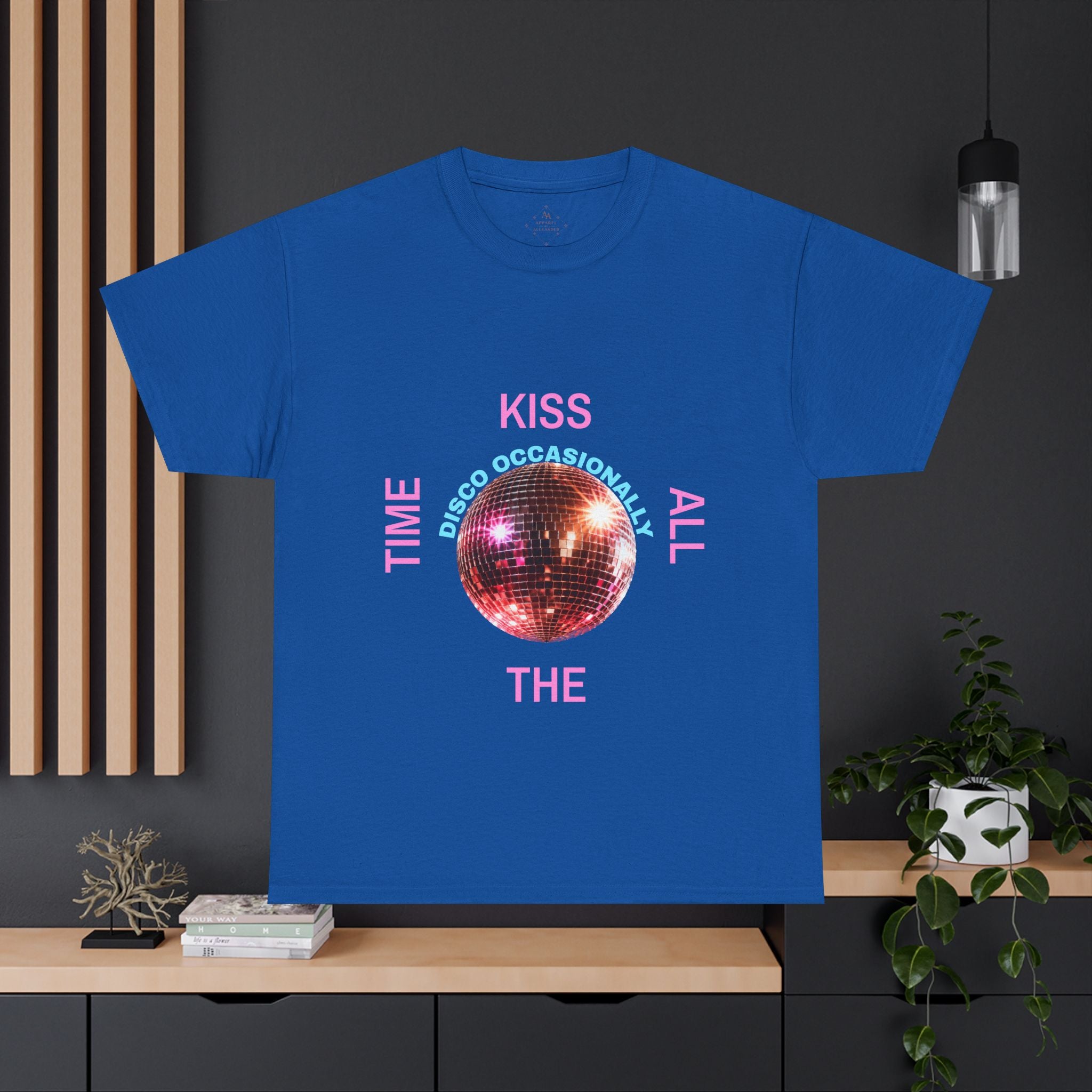 Harry Styles Inspired - Kiss All The Time disco occasionally ball T-Shirt | Harry Styles lyric tee