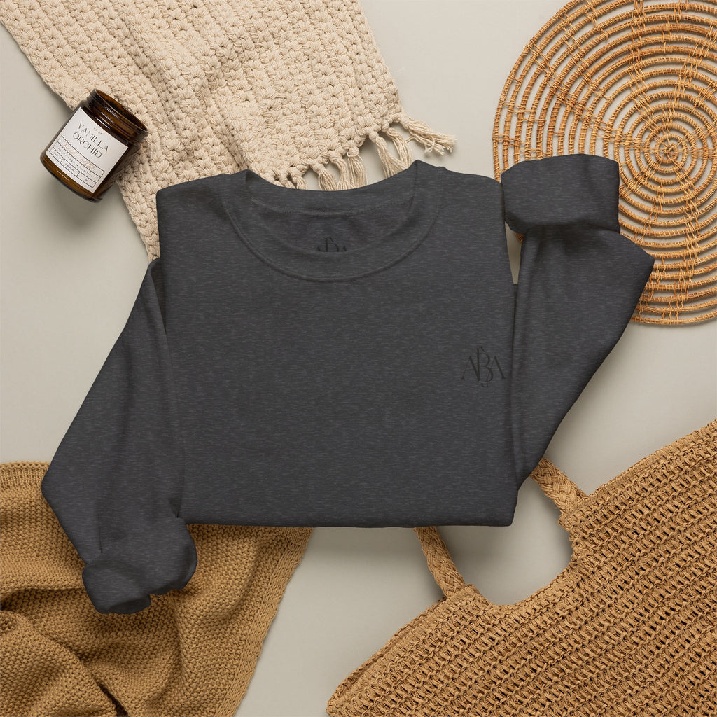 Sunsets & Sweatshirts Crewneck Sweatshirt | Palm Tree Sunset Graphic