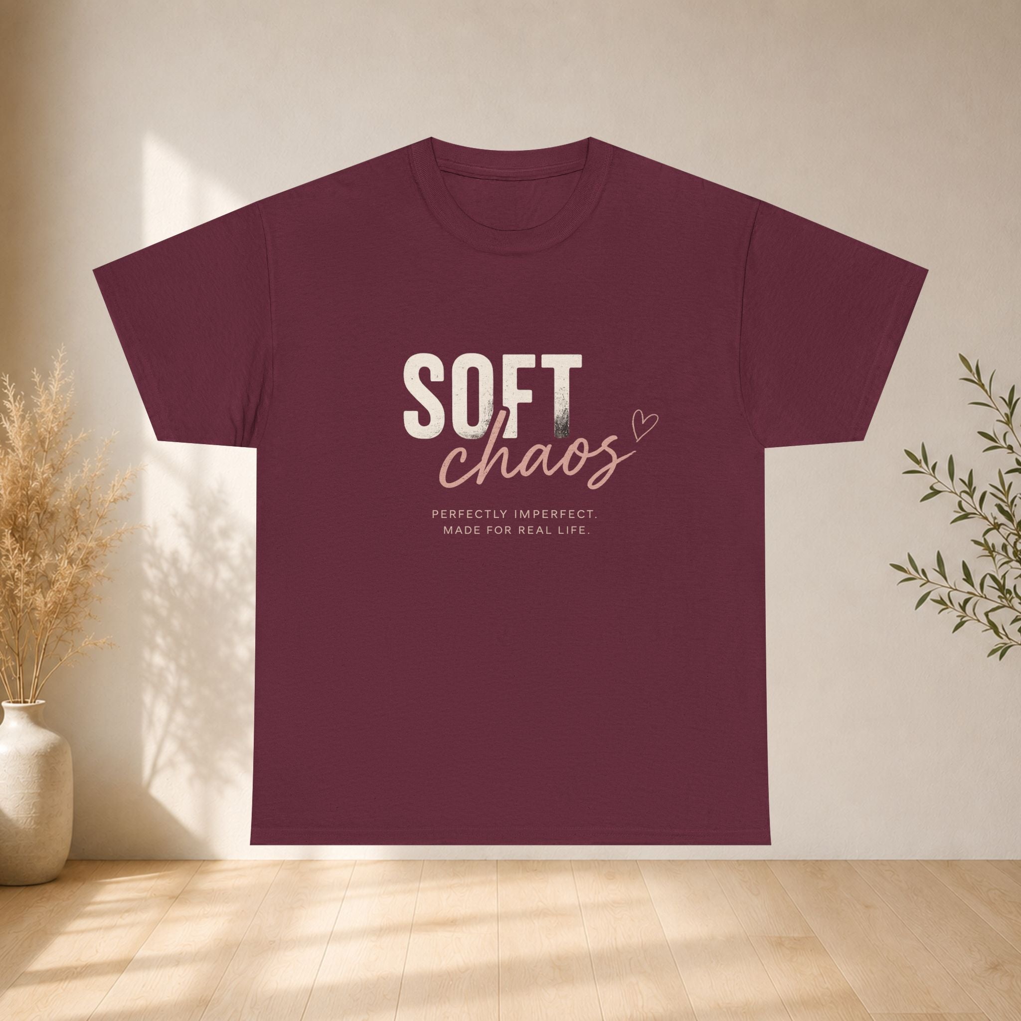 Soft Chaos Tee — Minimalist Casual Shirt