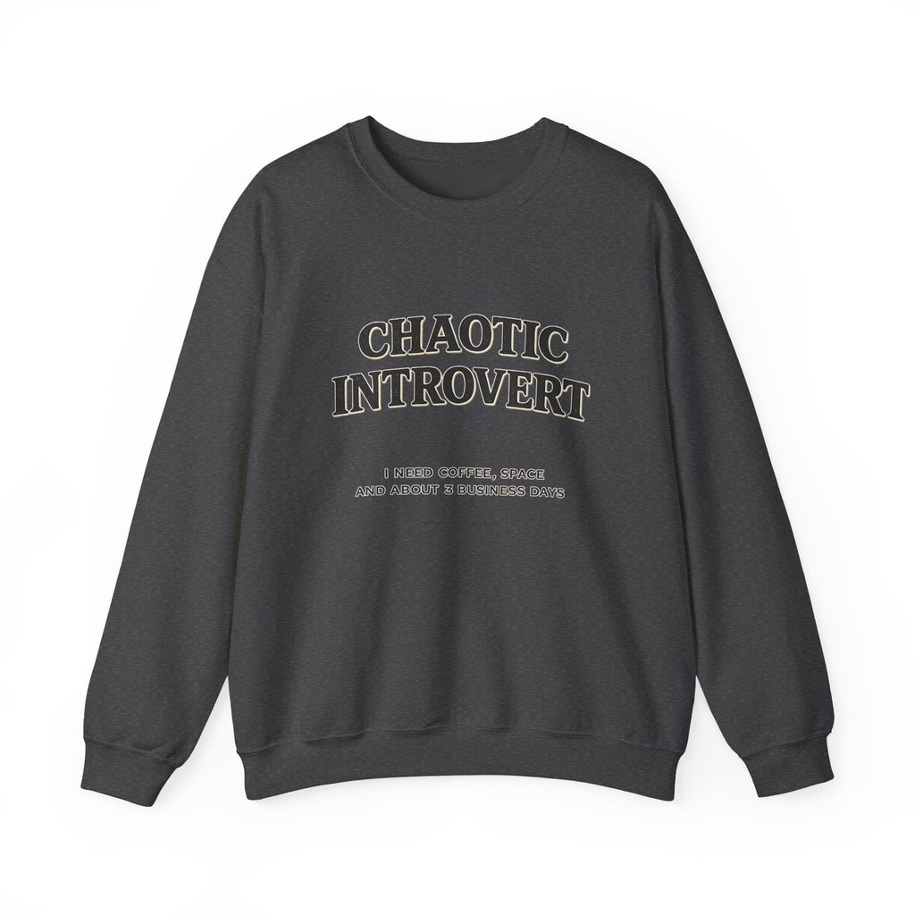 Soft Chaos - Chaotic Introvert Sweatshirt — Crewneck