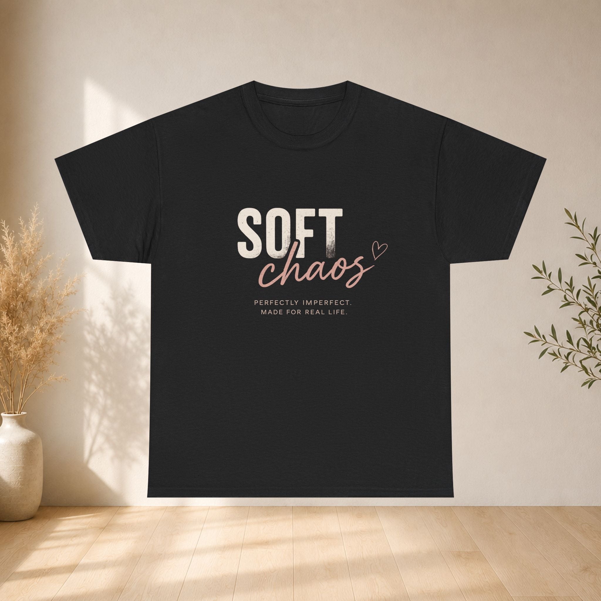 Soft Chaos Tee — Minimalist Casual Shirt