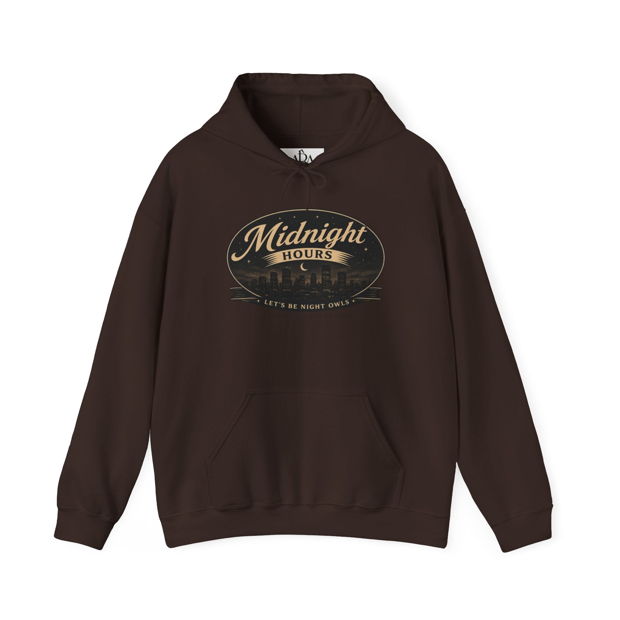 After Hours - Midnight Hours Hoodie - Retro Night Skyline