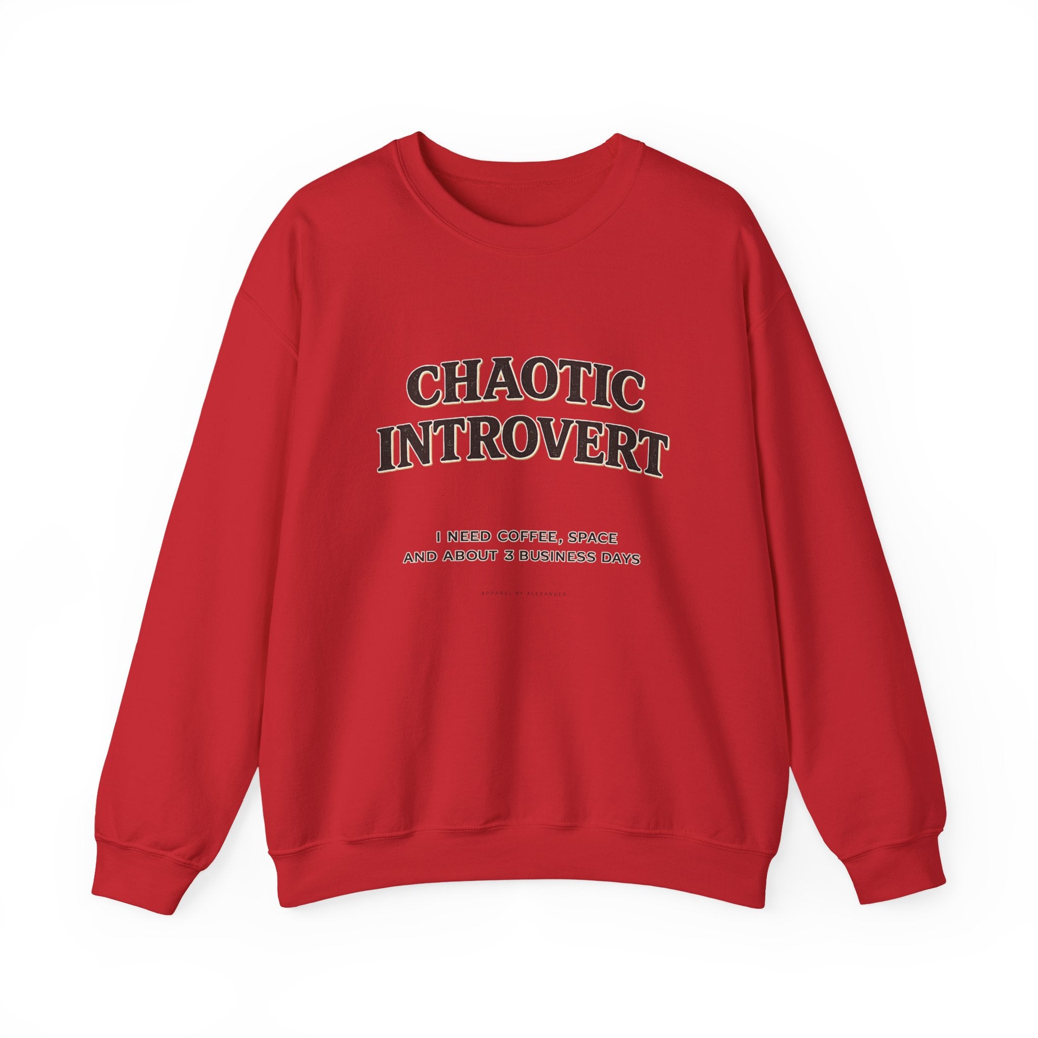 Soft Chaos - Chaotic Introvert Sweatshirt — Crewneck