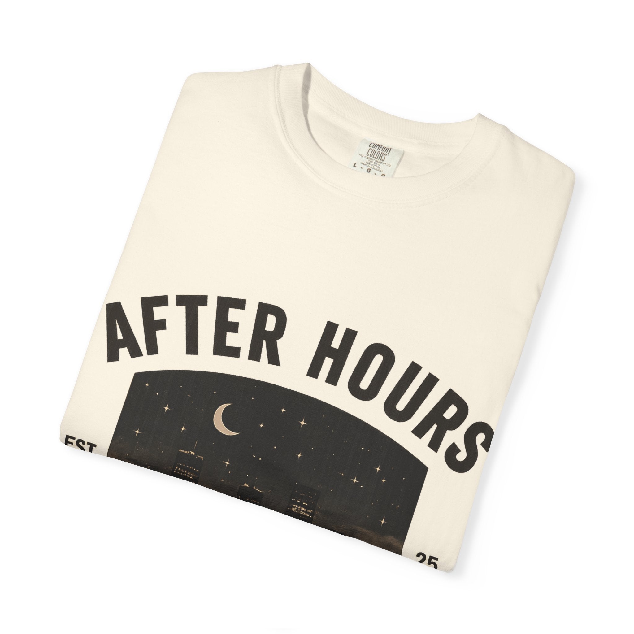 After Hours Night City Graphic T-Shirt | Moonlit Skyline Tee